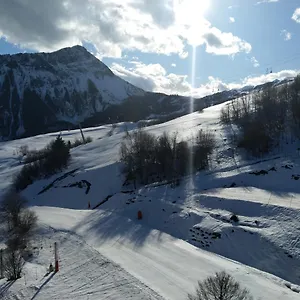 Corbier Centre 32m2 Balcon Sud Vue Pistes Vostok 9e étage Classé Tourisme Et Label Qualité Déco Savoie Le Corbier